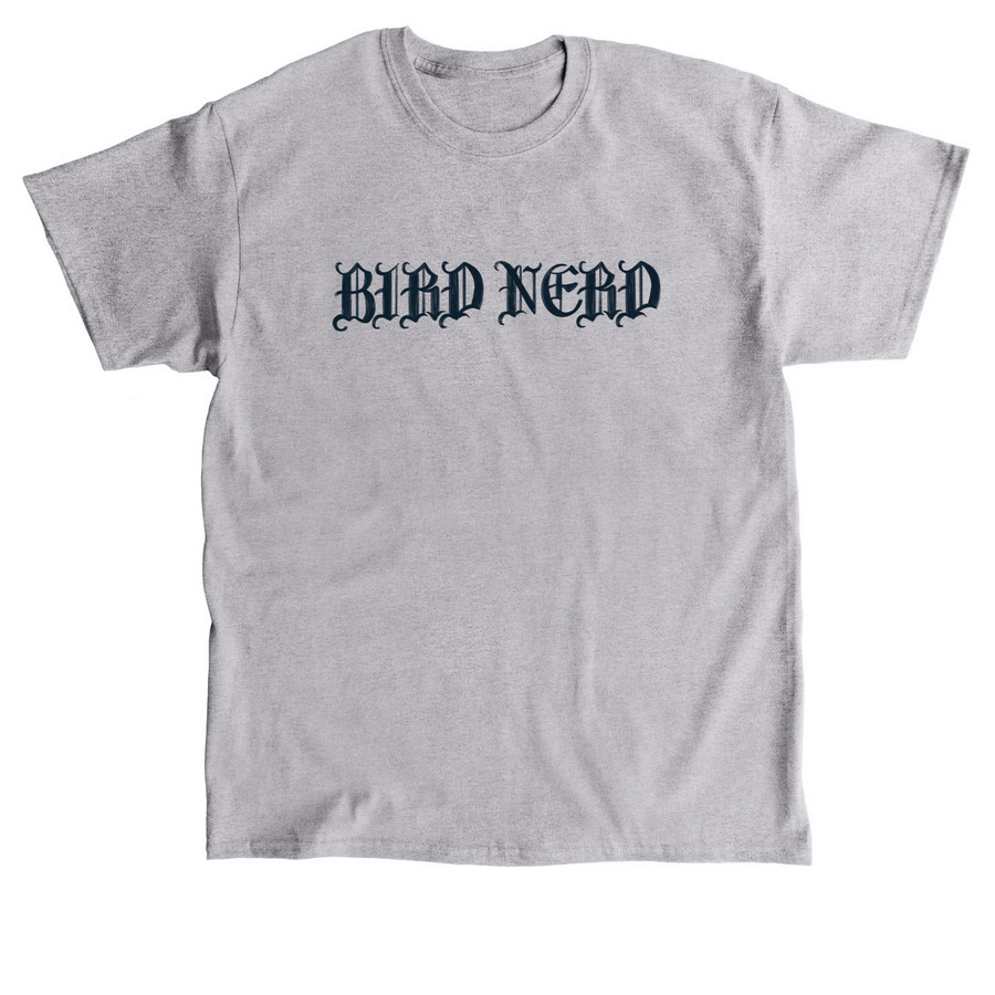 bird nerd--gothic style, a Sport Grey Classic Unisex Tee