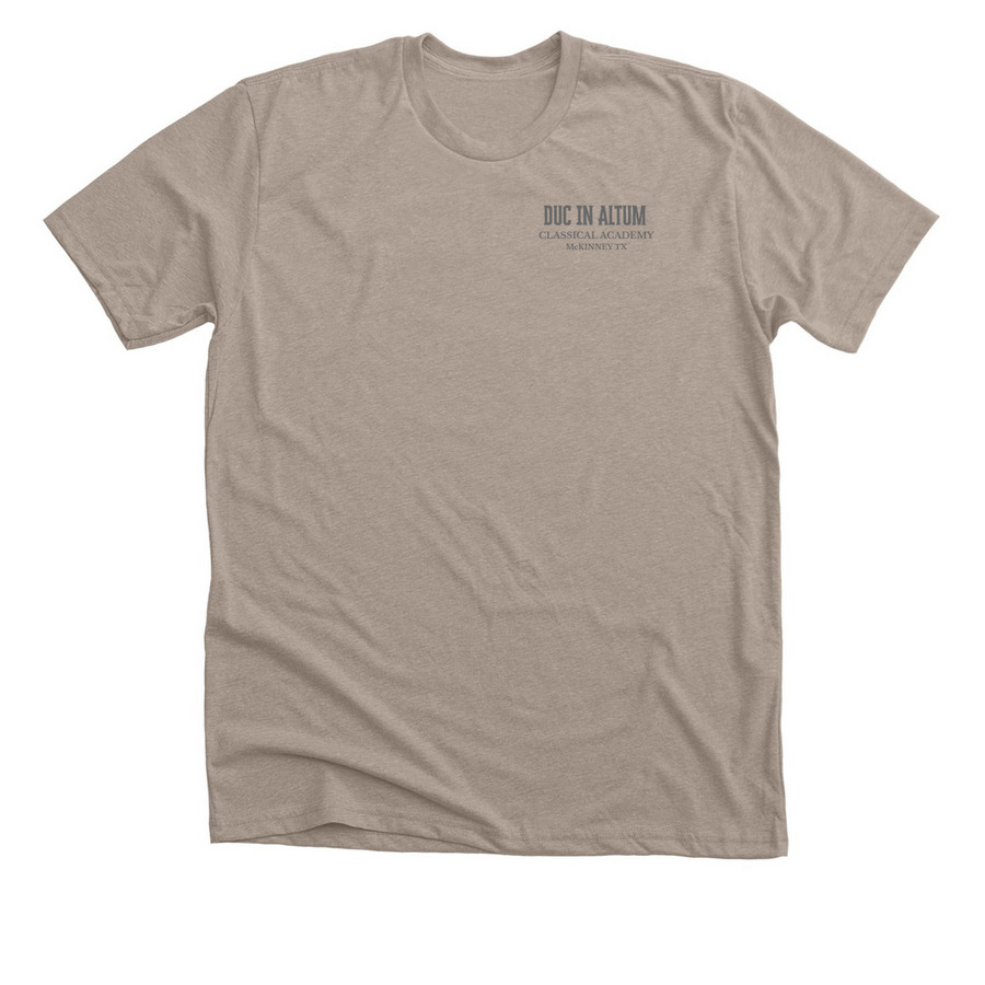 DIA St. John Paul II, a Heather Stone Premium Unisex Tee