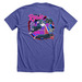 Rosie 2025, a Heather Lapis Premium Unisex Tee (back-view)