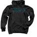 Kromatik Kollektion, a Black Pullover Hoodie