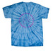 New Tie Dye for Summer, a Baby Blue Classic Tie Dye Tee (back-view)