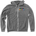 Camp Shiloh Apparel (Winter Release), a Deep Heather Zip Up Hoodie