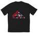 Active Gear, a Black Classic Performance Tee (back-view)