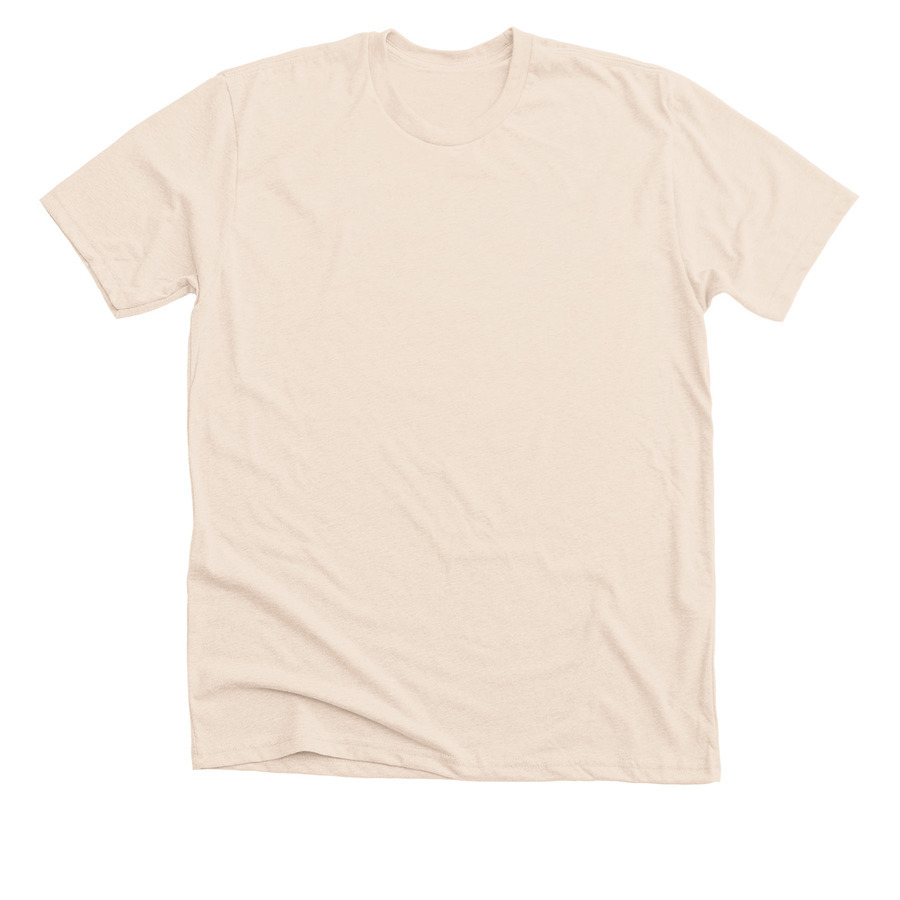 Fringed Campion Logo Shirt, a Heather Soft Cream Premium Unisex Tee