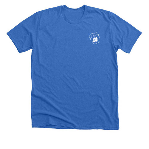 Queer in the Field, a Heather True Royal Premium Unisex Tee