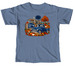 Palmetto Patriots Home, a Blue Jean Comfort Colors Unisex Tee