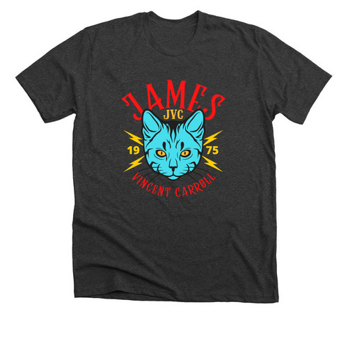 JVC - CATS ROCK, a Dark Grey Heather Premium Unisex Tee