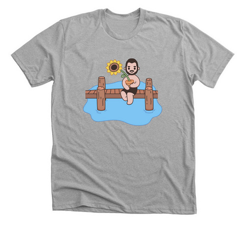 FINALLY RESTORED Cartoon Merch, a Athletic Heather Premium Unisex Tee