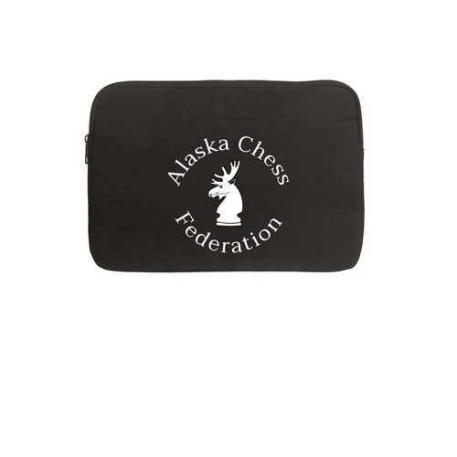 Laptop Sleeve, a Black Canvas Laptop Sleeve