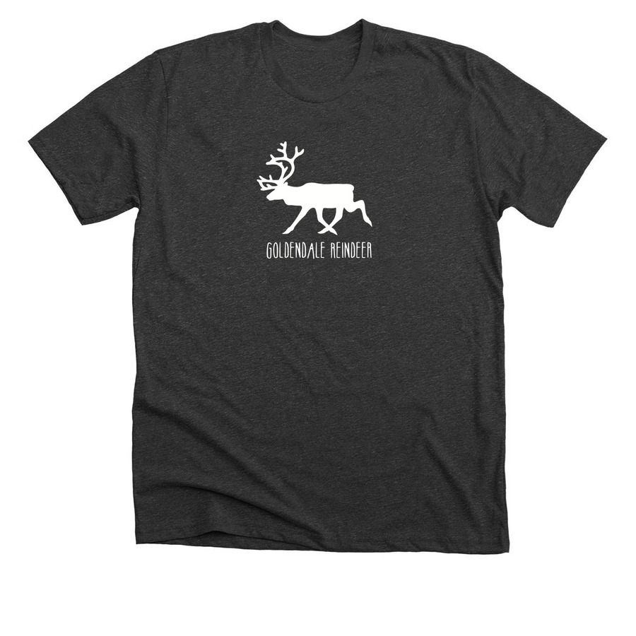Classic GDR Logo Wear, a Dark Grey Heather Premium Unisex Tee