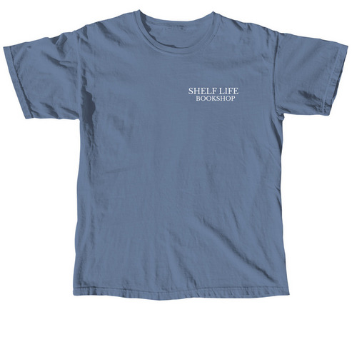 Camper Bookshop Shirt, a Blue Jean Comfort Colors Unisex Tee