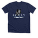 Here's to the Huskies!, a Solid Navy Blend Premium Unisex Tee