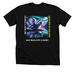 FOR THE WOLVES, a Solid Black Blend Premium Unisex Tee