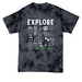 York County Trail Towns, a Black Crystal Tie Dye Tee