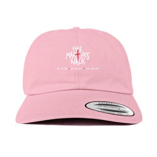 The Martyrs' Walk Headgear, a Pink Printed Classic Baseball Cap