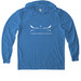 EmOceanal Ocean lightweight hoodie, a Azure Blue Allmade Eco Triblend Hoodie Tee