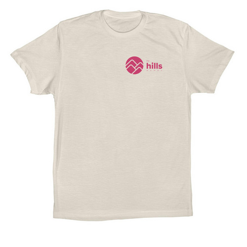 The Hills Women Tee ? Grace, a Dust Premium Cotton Tee