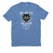 FOR HOPE and all wolves, a Azure Blue Allmade Eco Triblend Unisex Tee