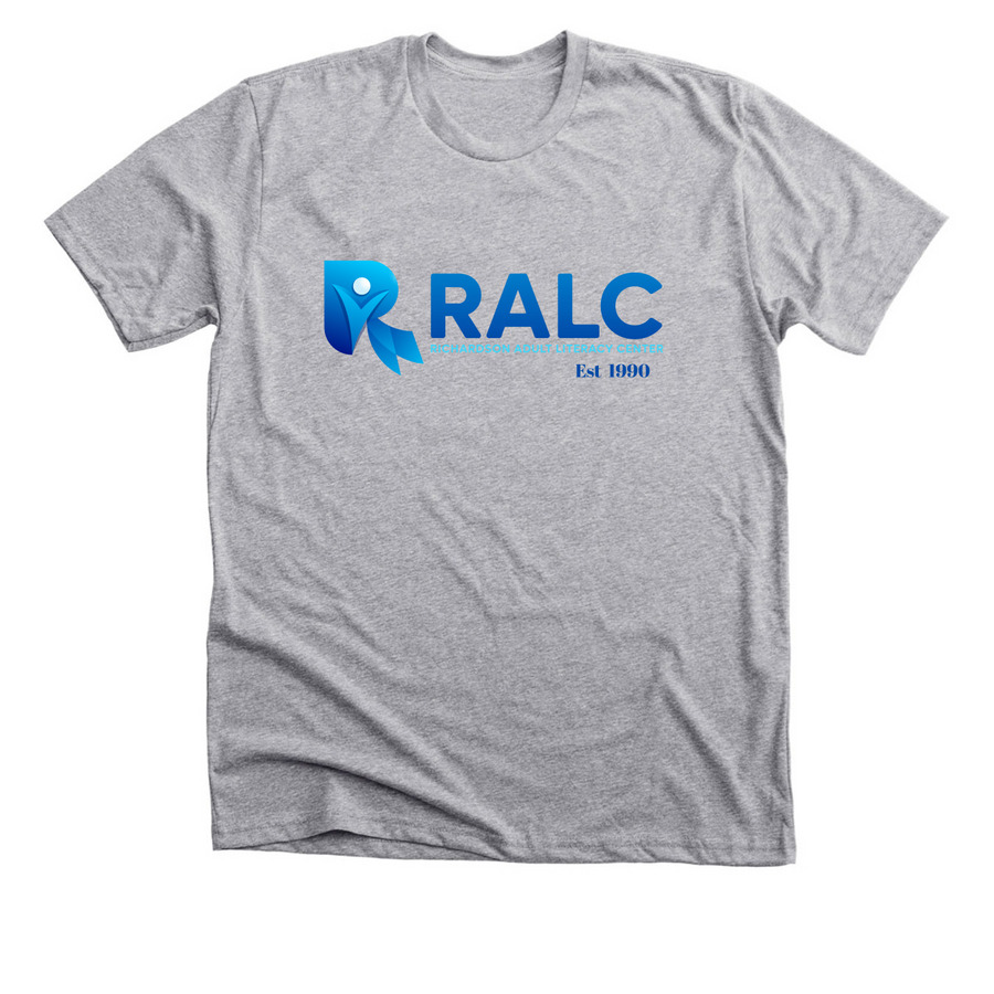 Yay RALC!, a Athletic Heather Premium Unisex Tee