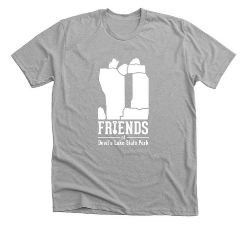 Friends Logo Shirts, a Athletic Heather Premium Unisex Tee
