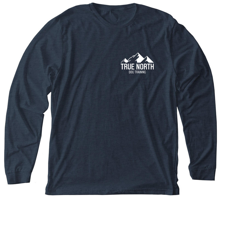 True North Dog Training - Light&nbsp;, a Heather Midnight Navy Premium Long Sleeve Tee