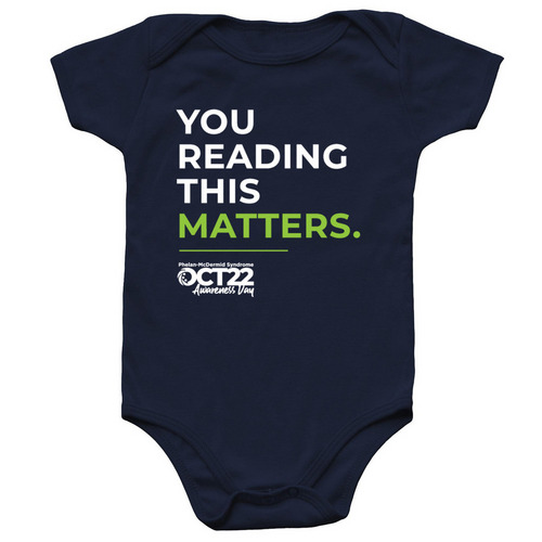 PMSAD 2026 Babies, a Navy Infant Onesie