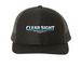 Clear Sight Ministries Hat, a Black Printed Snapback Trucker Cap
