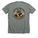 ? SHIRTS/SWEATSHIRTS, a Deep Heather Premium Unisex Tee (back-view)