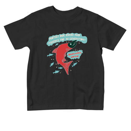 For future generations - kids T&nbsp;, a Black Toddler Tee