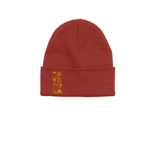 ADVENCHA Toque, a Flame Printed Base Camp Beanie