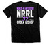 S11 Caden Bishop Shirt, a Black Heather Premium Unisex Tee (back-view)