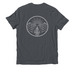 Trust your path, no words&nbsp;, a Terrain Grey Allmade Organic Cotton Unisex Tee (back-view)