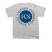FCS Double Take Indigo (Youth), a Sport Grey Youth Unisex Tee (back-view)