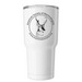 ASM Tumbler, a White Insulated Tumbler