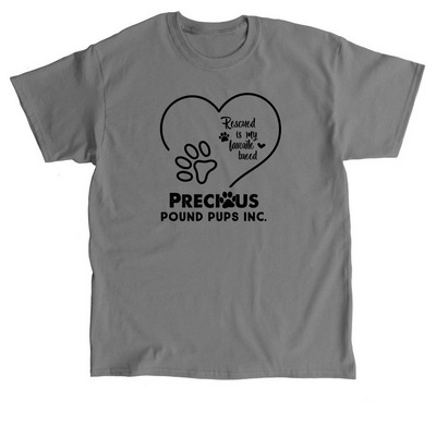 Help US save more pups!!!!, a Charcoal Classic Unisex Tee