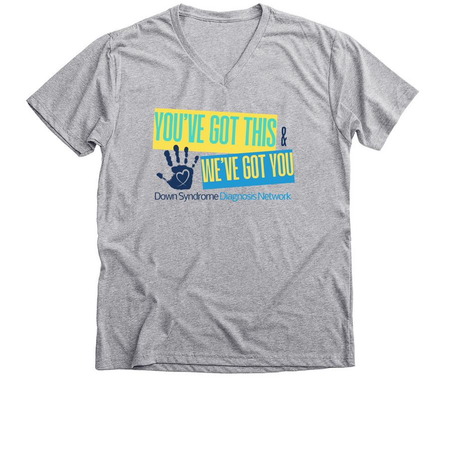 You've Got This ?, a Athletic Heather Premium V-Neck Tee