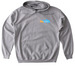 WORRIERS (Back), a Sport Grey Gildan Softstyle Pullover Hoodie