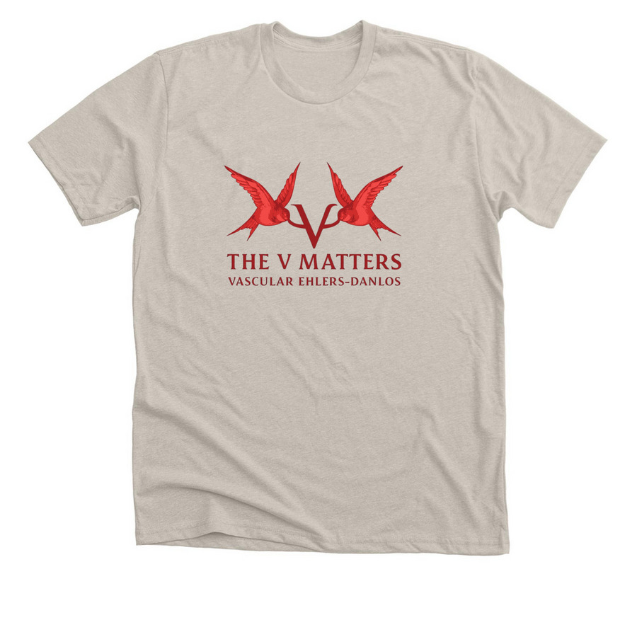 VEDS Hope Tee 2025, a Heather Dust Premium Unisex Tee