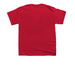 P.E. Shirts, a Red Youth Unisex Tee (back-view)