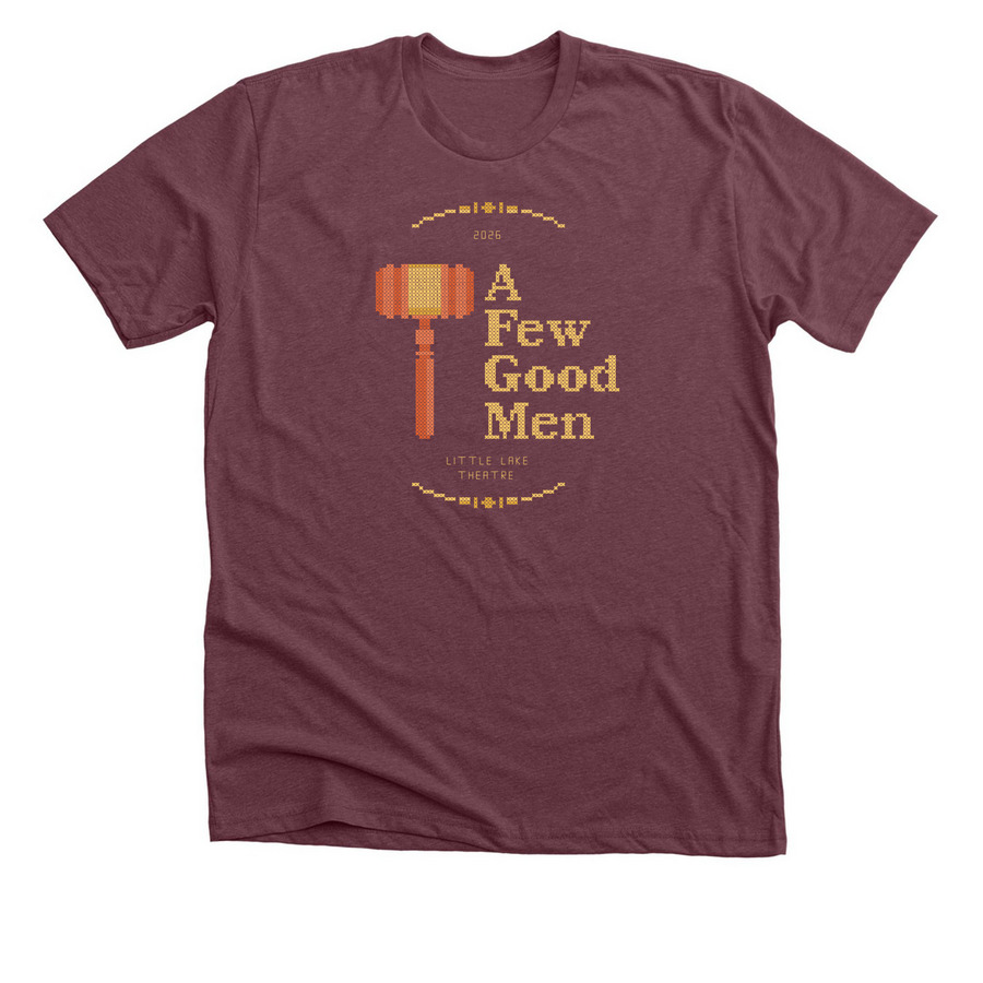 A Few Good Men Collection, a Heather Maroon Premium Unisex Tee