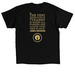 Jimmy Heisman, a Black Classic Unisex Tee (back-view)