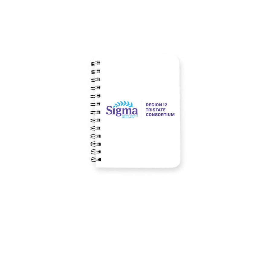 Region 12 Tri-State Consortium Merchandise, a White Spiral Notebook