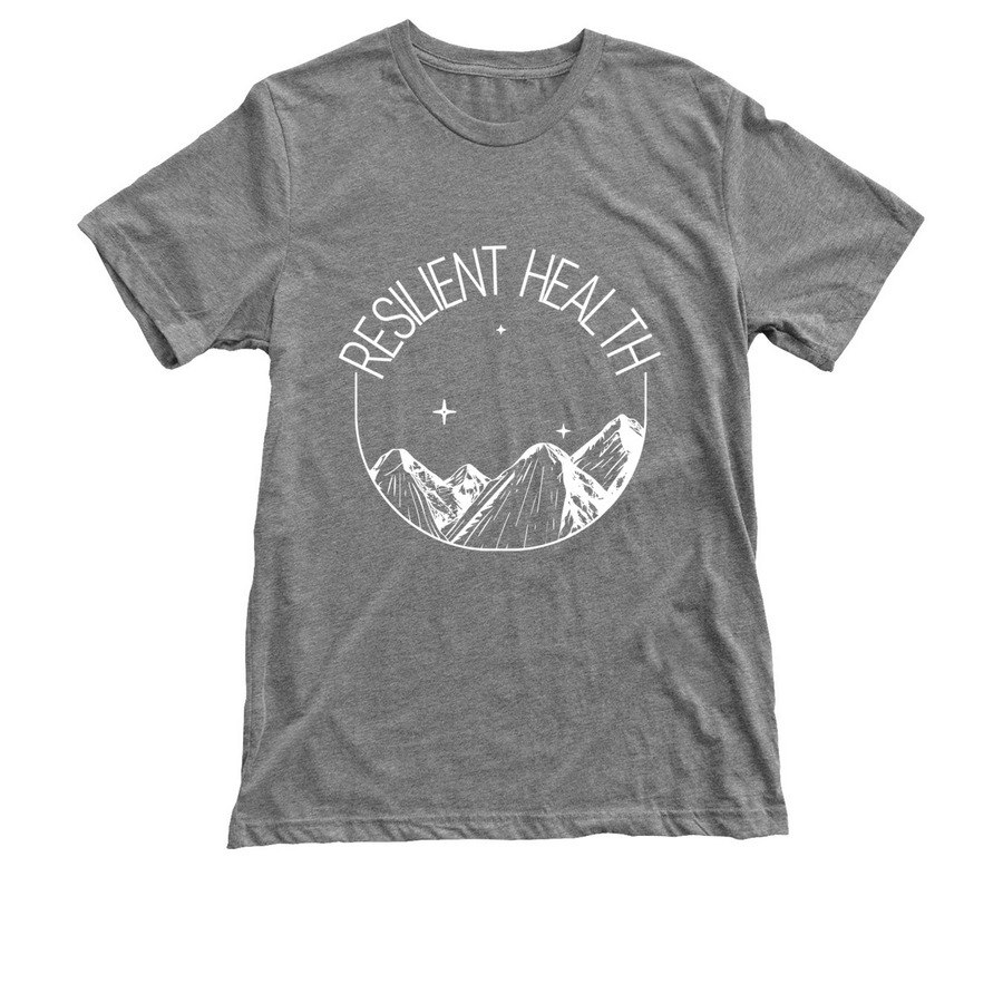 Resilient Health, a Premium Heather Triblend Unisex Tee