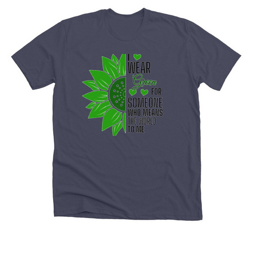 #STANDFORSETH, a Heather Midnight Navy Premium Unisex Tee