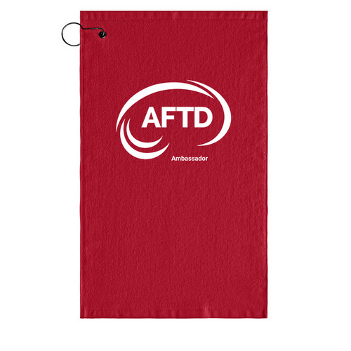 Ambassador Gift, a Red Golf Towel