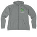 Corgi CleanUps Foundation Launch Campaign, a Aluminum Grey Heather Allmade Women?s Organic CVC Zip-Up Hoodie