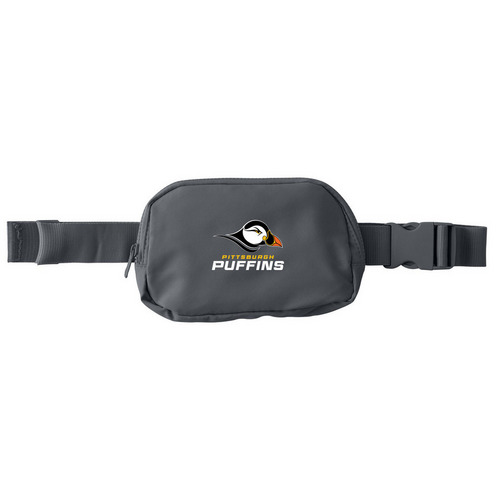 Pittsburgh Puffins Hip Bag, a Storm Grey Matte Hip Pack