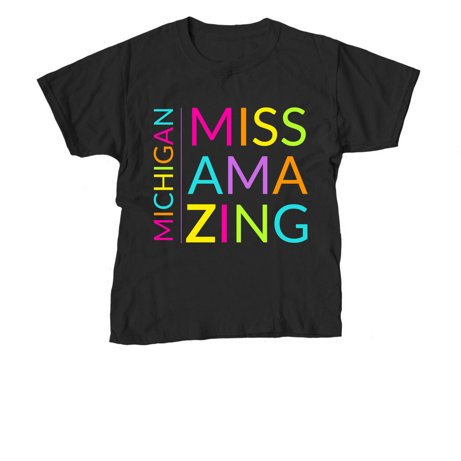 Bright and Bold, a Black Youth Unisex Tee