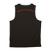 WAM ACTIVE WEAR, a Black/ White Reversible Basketball Jersey (back-view)