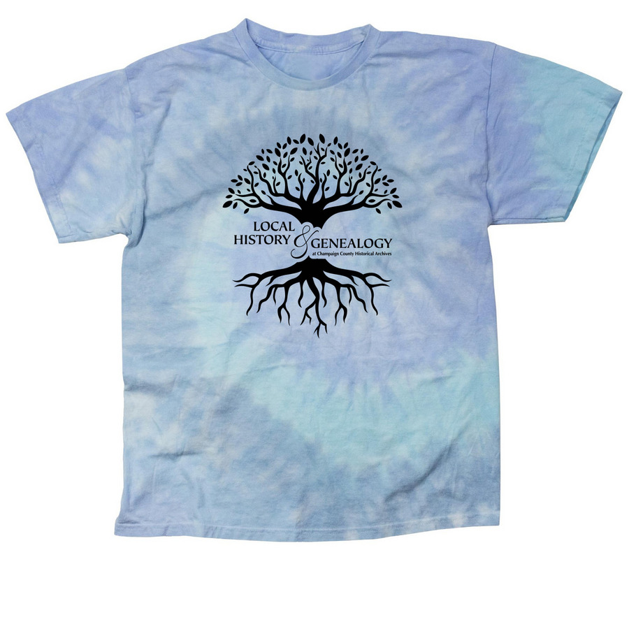 Local History & Genealogy - Black, a Lagoon Classic Tie Dye Tee